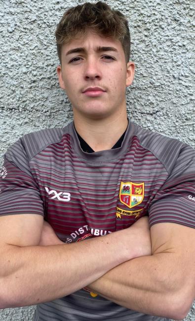 Ianto Davies - good try for Crymych winger